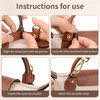 Bag Shoulder Strap, Adjustable Purse Strap Crossbody Replacement for Mini