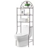 CNCEST Metal 3-Tier Toilet Storage Rack, Over Toilet Shelf Organizer