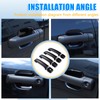 LLKUANG Car Exterior Door Handle Cover Fit for Toyota Tundra