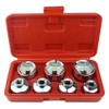 Socpuro 7 Pcs Oil Filter Wrench Socket Set, 3/8 inch