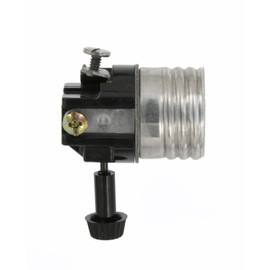 Leviton VA-HP008, Pack of 1, 7070-M Medium Base Interior Only, Shell Incandescent Lampholder