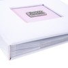 First Holy Communion photo album, soft pink design on white