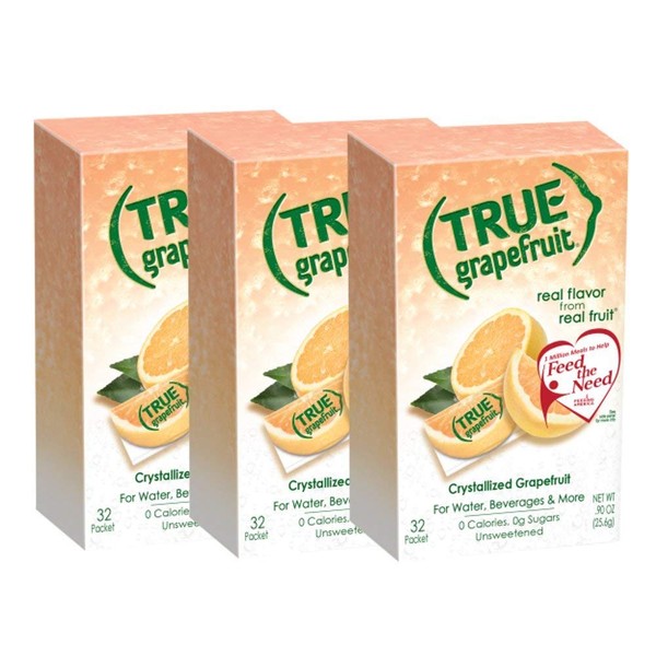 True Citrus True Citrus True Grapefruit Crystallized Grapefruit 32 Packets