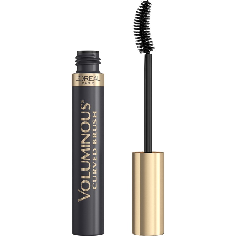 L'Oreal Paris Makeup Voluminous Original Curved Brush Mascara, Black, 0.28