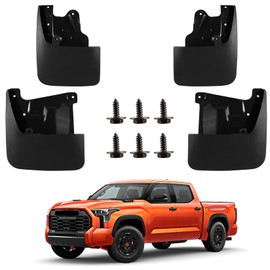 PSLER Fit for 2022 2023 2024 Tundra Set of 4PCS Mud Flaps Kit Splash Guards Mudguards Mudflaps with Hardware Kits Accessory Front and Rear