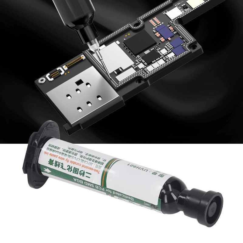 2Pcs UV Curing Solder Mask Ink PCB BGA Repair Resist