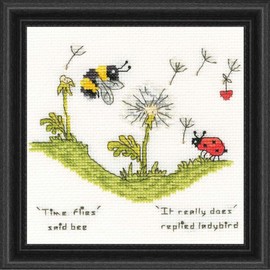 Bothy Threads Cross Stitch Kit - Time Flies