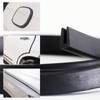 7/32"x 9/32"-Automotive Door U Shape Entry Edge Guard-Fits Gap 1/8"-Flexible