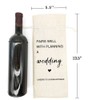 Socive Wedding Gift Wine Bags, Engagement Bridal Shower Gift, Wedding