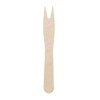 Tessera Bio Products QA125CFSC 2 Pronged Wooden Fork 12cm Length