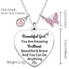 JETTOP Teenage Girls Gifts Charm Necklace Gifts for Girls Daughter