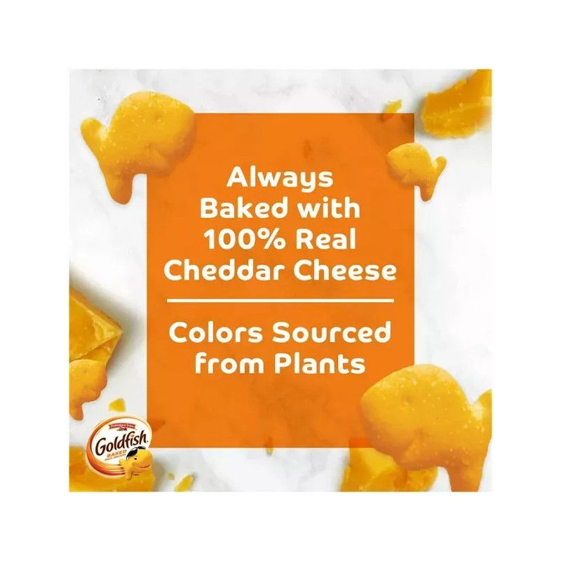 Pepperidge Farm Goldfish Crackers Cheddar Colors - 30 Oz.