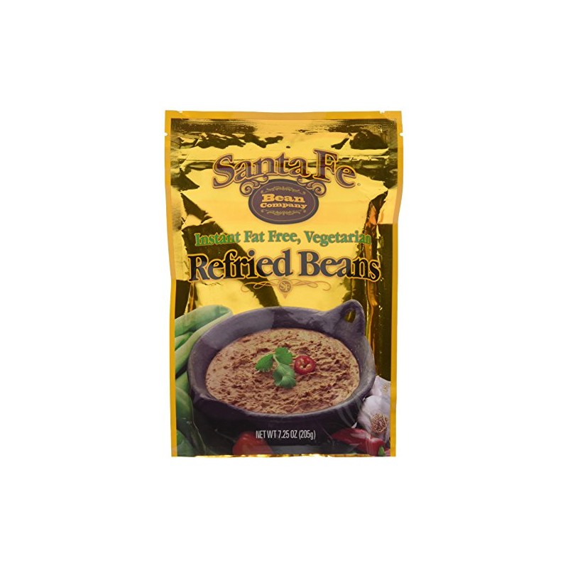 Santa Fe Instant Fat Free Vegetarian Refried Beans 7.25 Oz