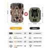 usogood Trail Camera,4K 48MP Game Camera with 8 Batteries&32GB Card,Trail