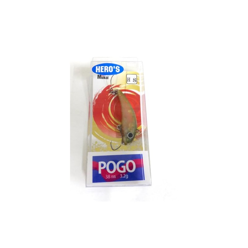 ムカイフィッシング(Mukai Fishing) POGO HS 32mm 3.2g ビーナスライン(グロー) HERO'Sカラー