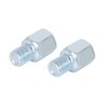 Hihaha 8mm LH to 10mm LH Rearview Mirrors Adapter for
