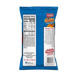 Herr's 🔵 New Herr’s BUFFALO Blue Cheese Cheddar Red Pepper Baked Oven Curls 3oz