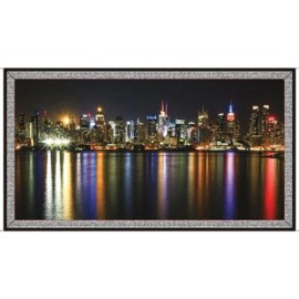 Quilting Treasures QT Artworks VII Digital 26434 X City SKyline 24" Panel  Cotton Fabric