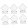 Ipetboom 6pcs Transparent Pe Film Jewelry Display Box Multi Purpose