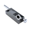 MY MIRONEY Black Sliding Door Lock for Window Glass Patio
