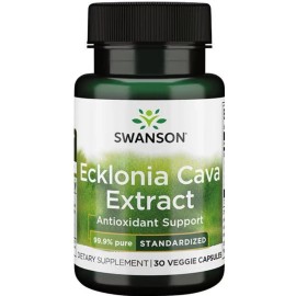 Swanson Ecklonia Cava Extract 53 mg, 50% Polyphenols 30 Veggie Capsules