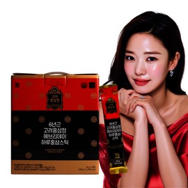 YS (Food) Koryo Red Ginseng Extract Everyday Stick 50 packs 1 box / Domestic 6-year-old red ginseng extract ginsenoside daily stick gift set / 고려 홍삼정 에브리데이 스틱 50포 1박스 / 국내산 6년근 홍삼진액 진세노사이드 데일리스틱 선물세트