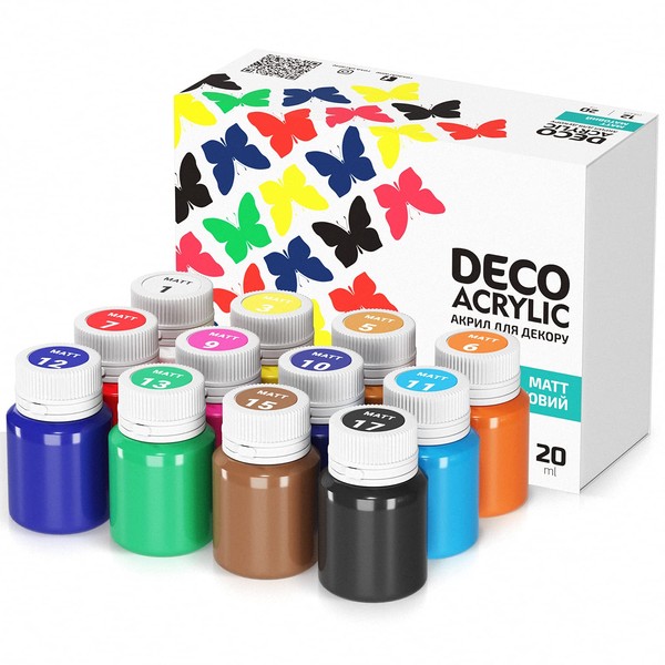 7 Artists Acrylic Paint 12x20 ml Acrylic Paints Set |