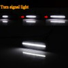 GTINTHEBOX Smoked Lens Sequential White LED Side Marker Light Turn