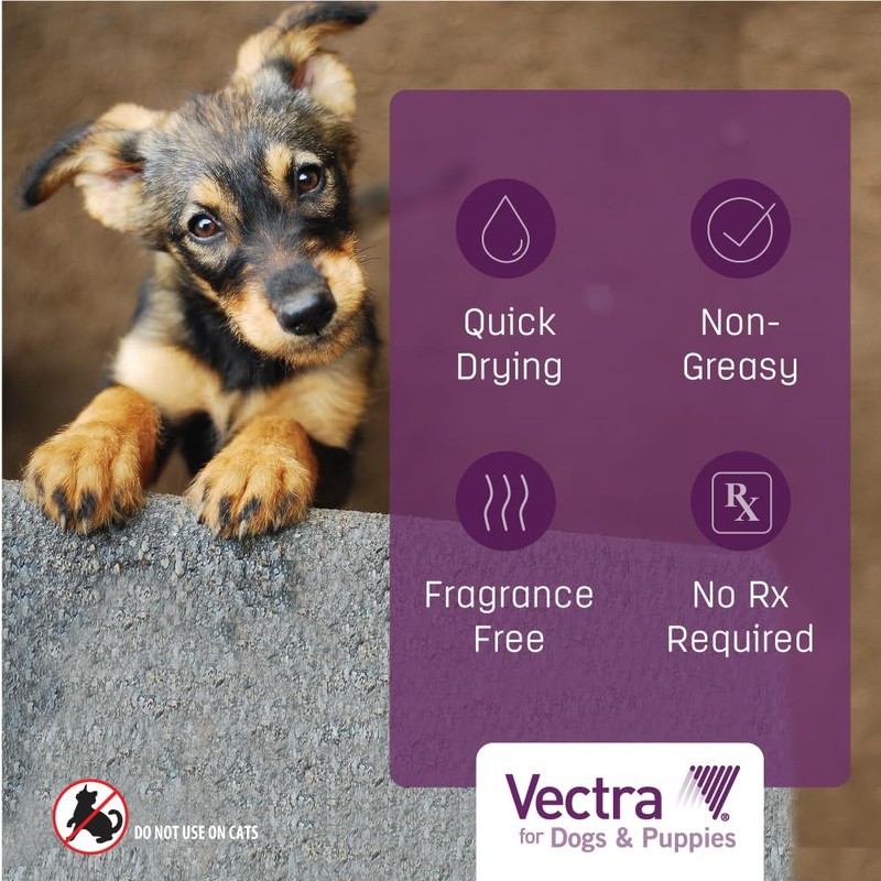 Vectra® for Dogs & Puppies Flea Treatment & Prevention for