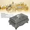 Vintage Jewelry Box Innovative European Style Light Luxury Metal Trinket