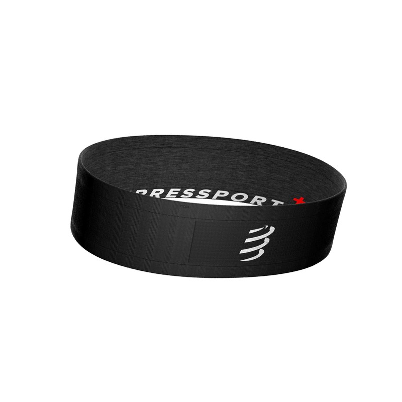 Compress Sports CU00012B 990 Running Free Belt (Black x Gray/L-M/Men's)