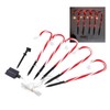 Christmas Candy Cane Lights 1 for 5 IP65 Waterproof 8