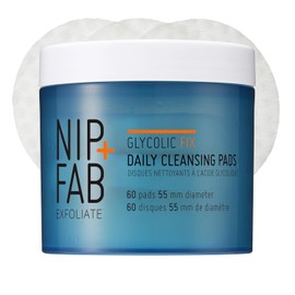 Nip + Fab Glycolic Fix Daily Cleansing Pads, 60 Pads 55mm Diameter
