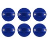 6PCS Hard Top Quick Removal Fastener Thumb Screw with D