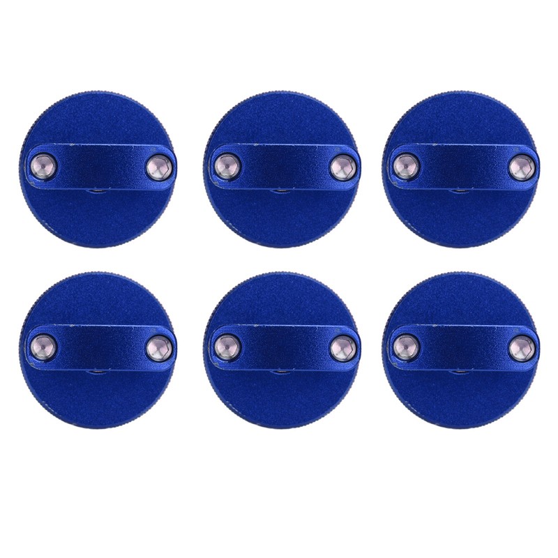 6PCS Hard Top Quick Removal Fastener Thumb Screw with D