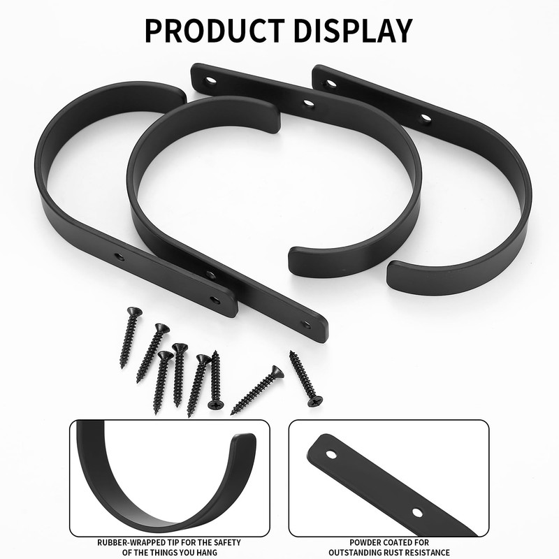4 Pcs Heavy Duty Garage Storage Hooks, Garage Hooks Heavy