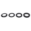 EMSea 4Pcs M12 Bicycle Thru-Axle Aluminum Alloy Flat Washer for