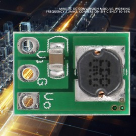 Efficiency Step Down Buck Converter, 3.7V 5V to 3.3V Adjustable DC-DC Voltage Regulator Module, Constant Current Power Supply,Working Frequency 1.2mhz, Conversion Efficiency 80-93%