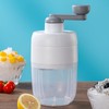 Manual Shaved Ice Snow Cone Maker Thickened Stainless Steel Blade