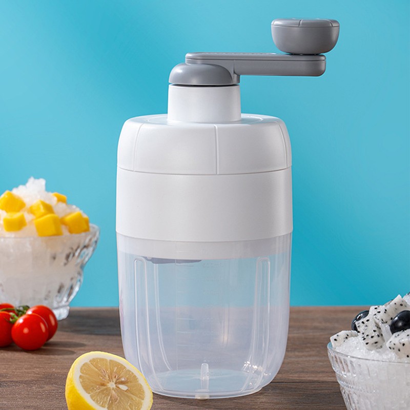 Manual Shaved Ice Snow Cone Maker Thickened Stainless Steel Blade