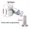 Qrity Spacer Small Parts Advertising Glass Acrylic Spacer Stainless Steel