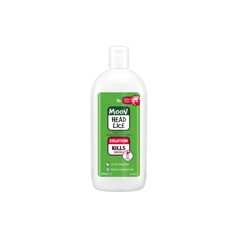 Moov Head Lice Solution 500mL