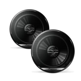 Pioneer G-Series TS-G1620F 6.5” 2-Way Speakers (Pair) – 300W Max, Balanced Sound + Smooth Treble, Great Stock Replacement, High-Efficiency Speaker Designed for OEM Power