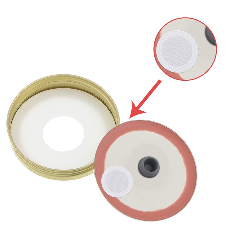 Synthetic Filter Paper Stickers 20 mm 0.3 μm Filter Disc
