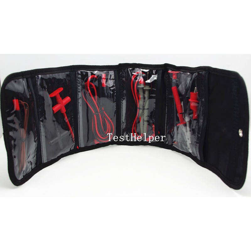 TestHelper Accessory Soft Carrying Case, Tool bag for Test Leads