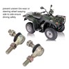 1 Pair M12 Ball Joint Steel Alloy Tie Rod End