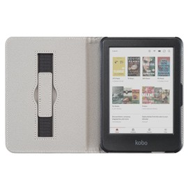 Derwere Case for Kobo Clara 2e/Clara BW/Clara Colour, for Tolino Shine Color/Shine 4/Shine 5 Case with Hand Strap, Green