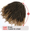10 Inch Spring Twist Crochet Braids Hair for Butterfly Locs