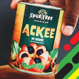 Spur Tree Jamaican Ackee in a Can – Delicate Tropical Sensation – Have A Unique Breakfast with Our Can Ackee Jamaican (6 pack)