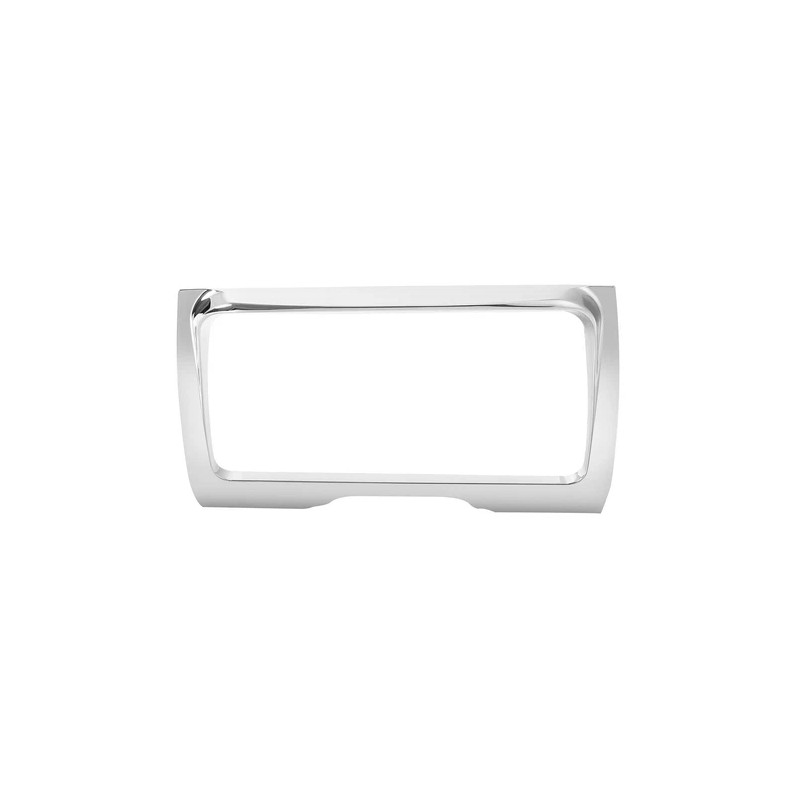 unbra Chrome Radio Trim Bezel Center Stereo Accent For Harley